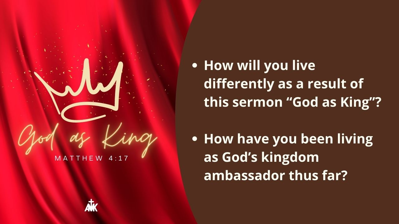 God as King - Ang Mo Kio Methodist Church